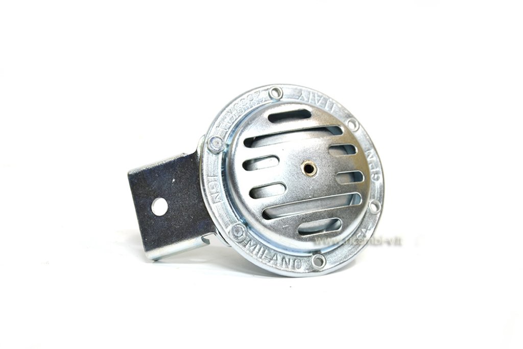 Clacson Zincato 12 volt  (24 watt ) per Vespa 125/150/200 PX-PE 