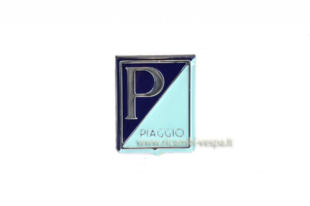 Escudo Piaggio impreso en plástico rígido 