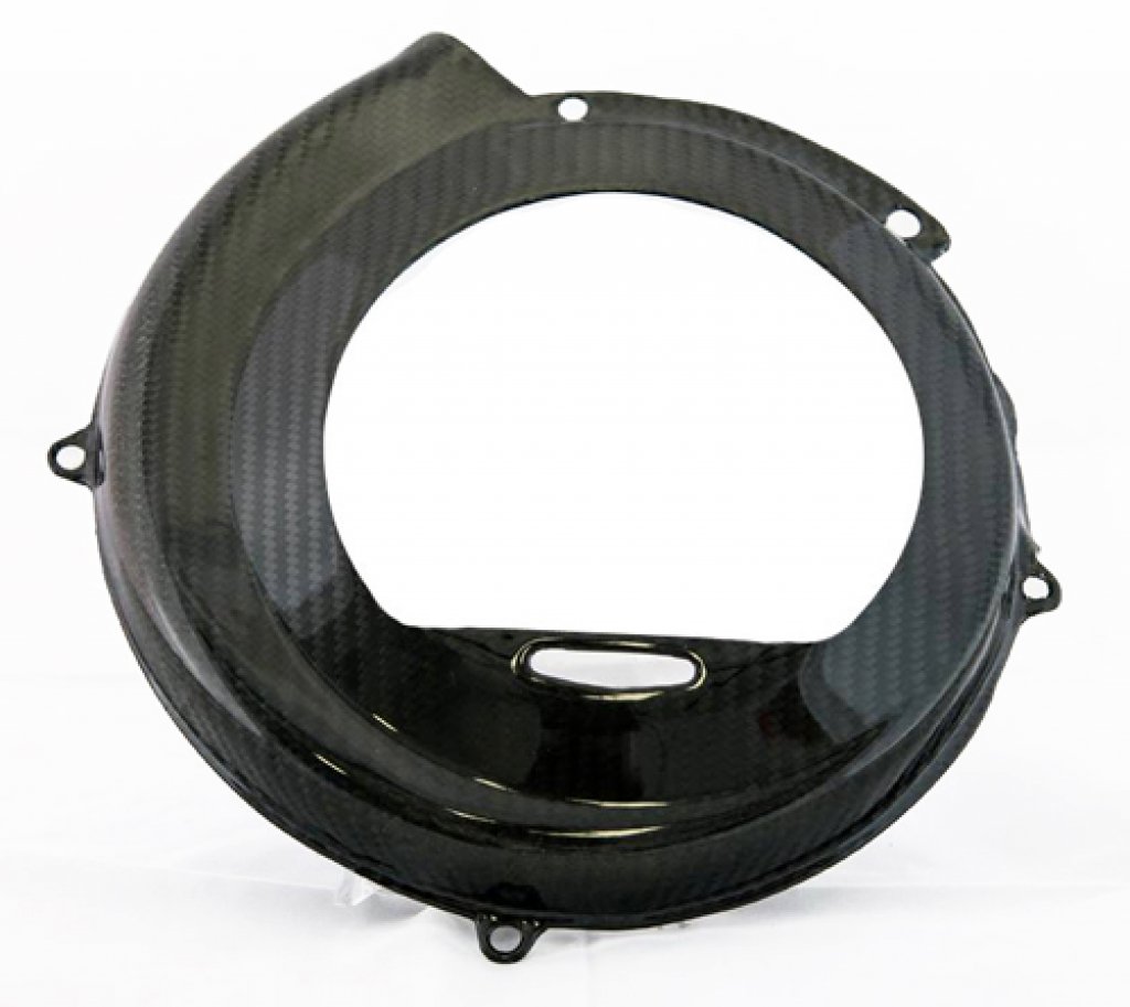 Tapa de ventilador de carbono "abierta" para Vespa 50 N / L / R-Special-125 Primavera ET3 