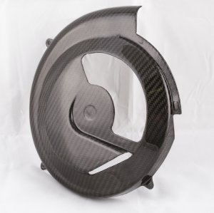 Cubre ventilador de carbono RACE para Vespa 50 N &#x2F; L &#x2F; R-Special-125 Primavera ET3 