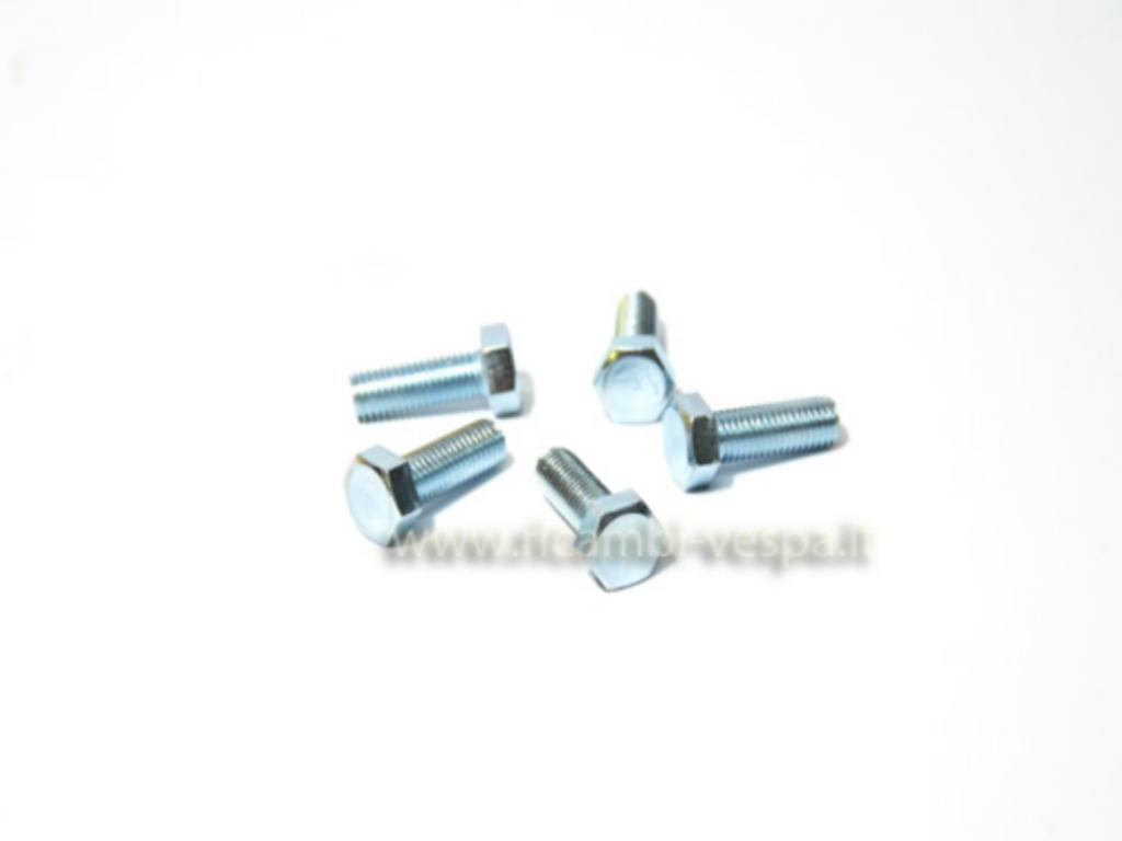 Kit tornillos hexagonales M7x L 20 mm llave de 11 mm , galvanizados 