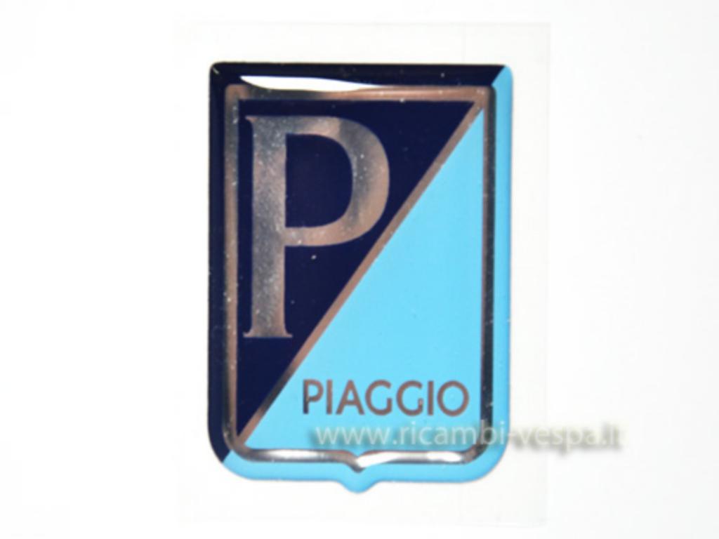 Escudo Piaggio adhesivo 